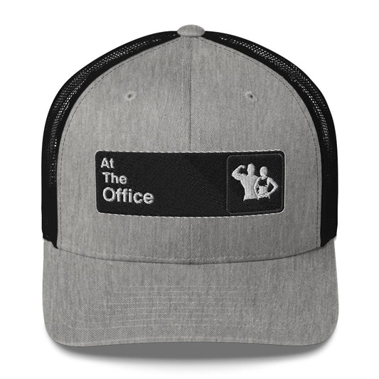 "At The Office" Unisex Trucker Hat